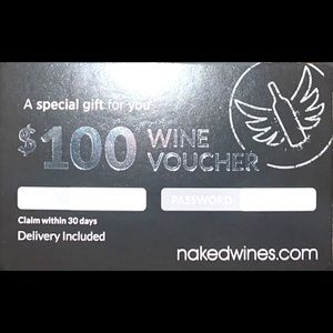 Nakedwines $100 wine voucher